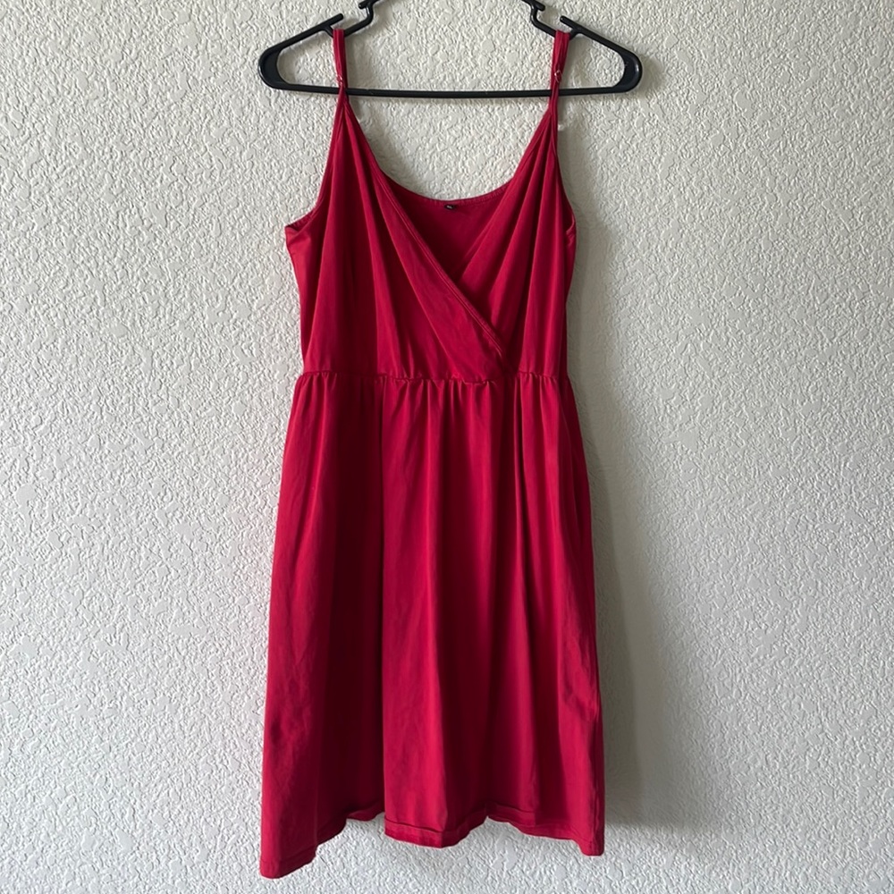 Cute red dress